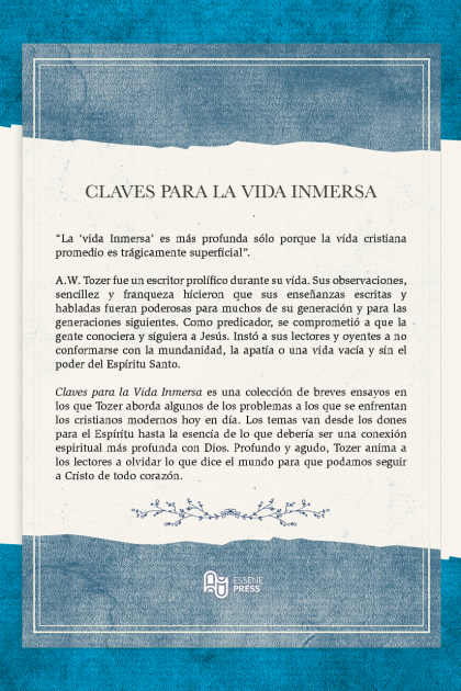 Claves para la Vida Inmersa