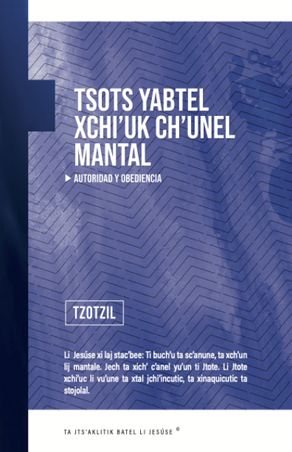 Autoridad y Obediencia Tzotzil