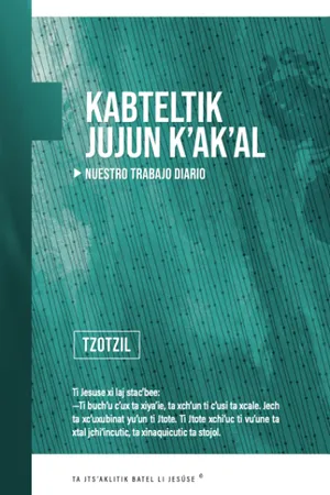 Front cover of Nuestro Trabajo Diario Tzotzil