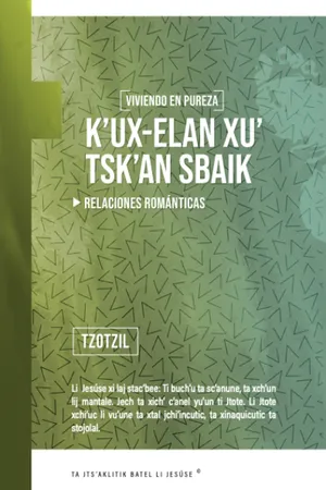 Front cover of Relaciones Romanticas Tzotzil